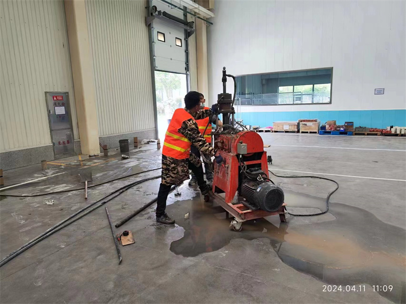 七星关厂房地面下沉塌陷注浆加固施工